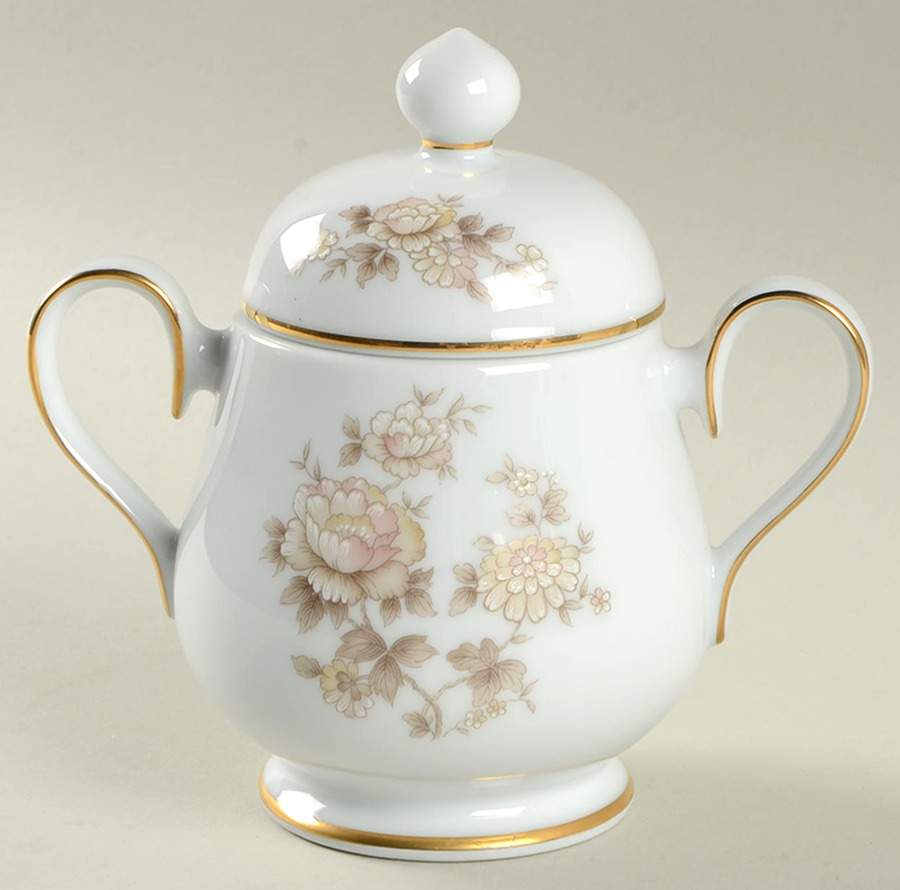 Mandarin Sugar Bowl & Lid by Oneida-1