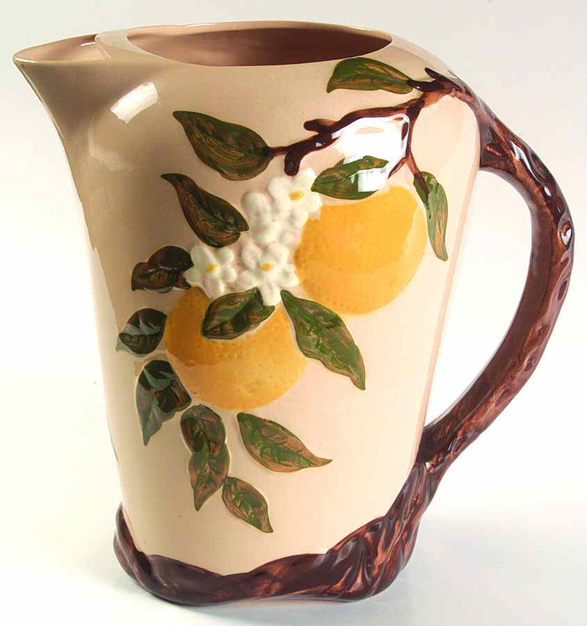 Orange Blossom Pinkish Beige 104 Oz Pitcher by Orchard-1