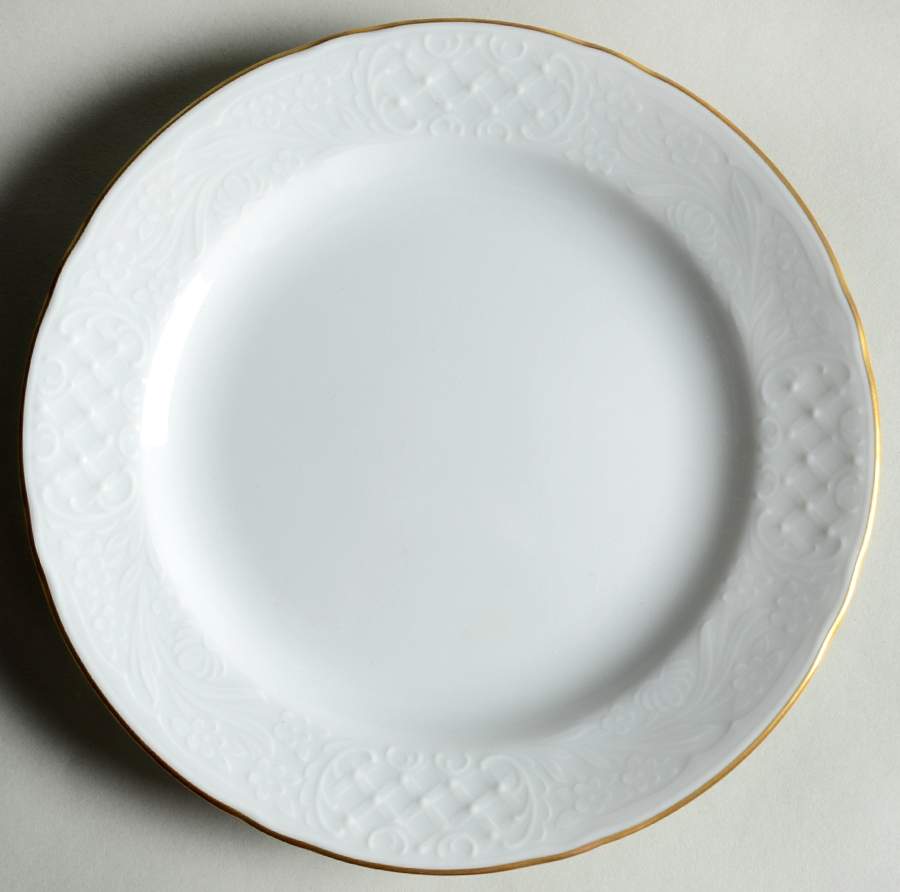 Dresden Gold Bread & Butter Plate by Oscar De La Renta-1