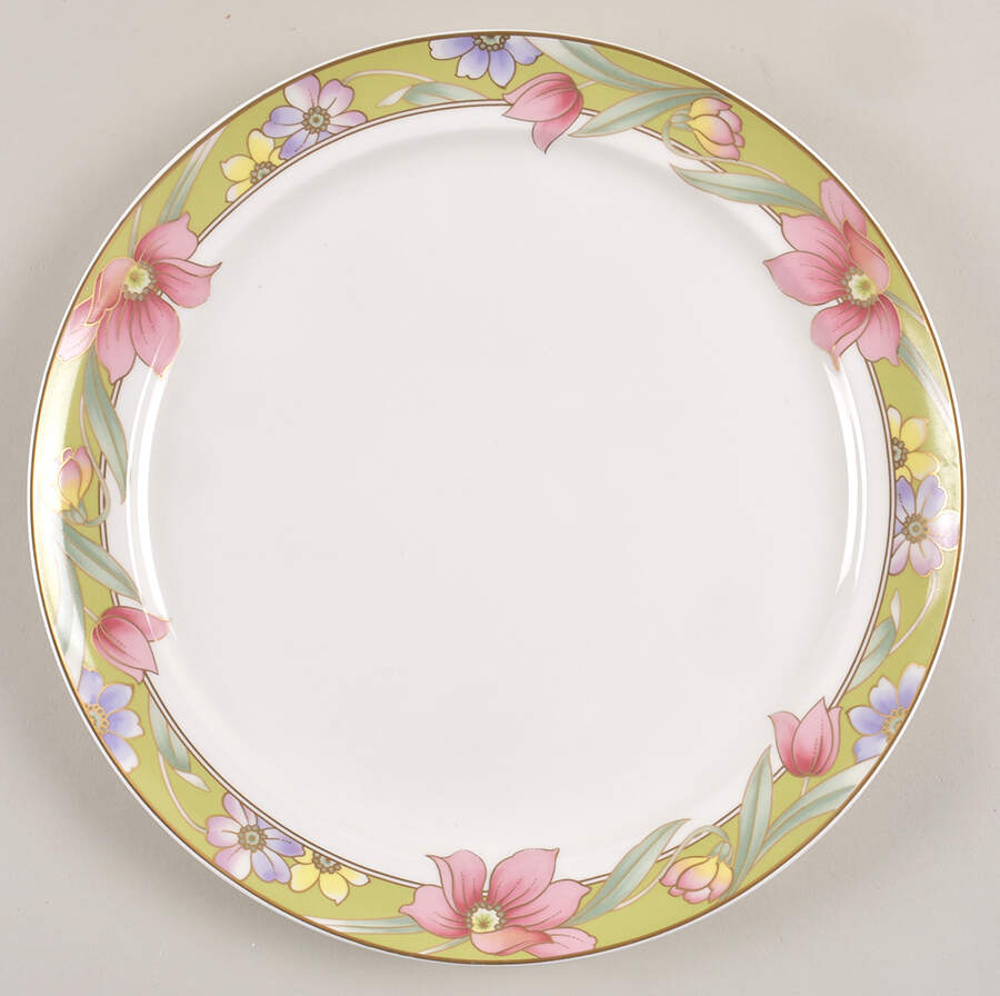 Elke Dinner Plate by Oscar De La Renta-1