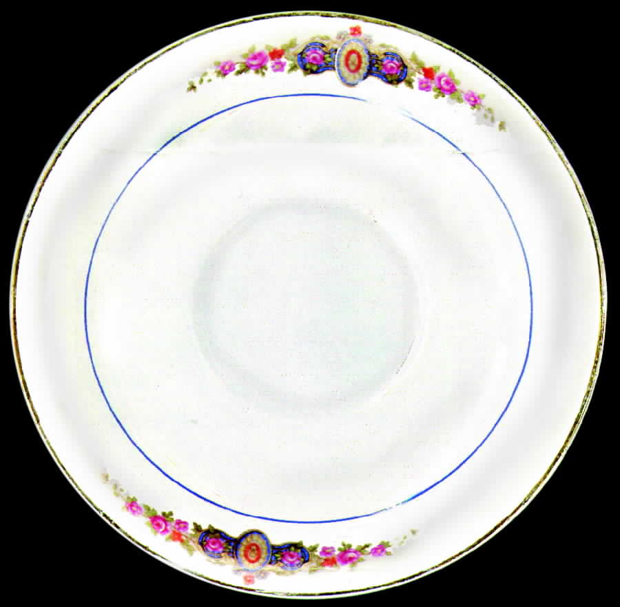 OWE3 Saucer by Edward J Owen China-1