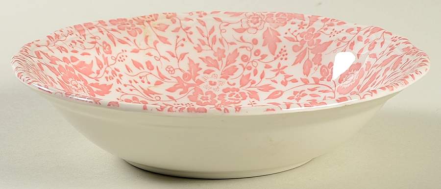 Chintz Dusty Rose Coupe Cereal Bowl by Open Home-1