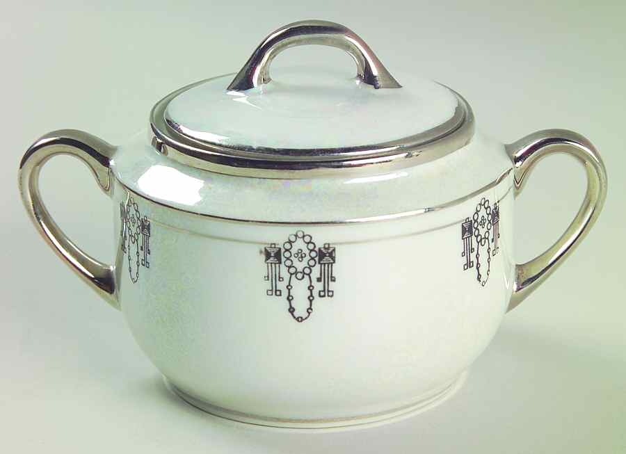 Colonial Sugar Bowl & Lid by Oakland-1