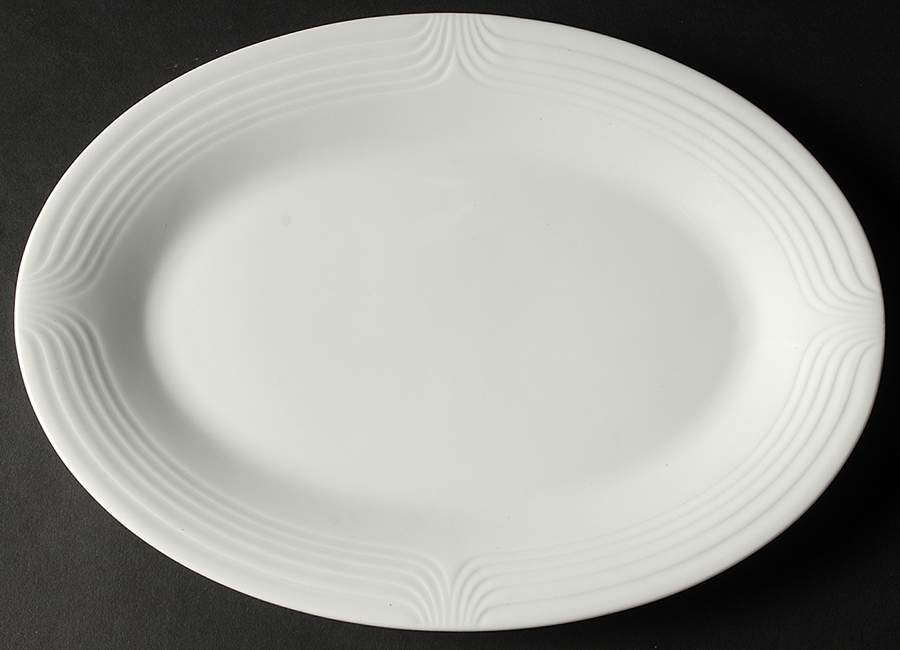 Ambria 12" Oval Serving Platter by Omni Ware-1