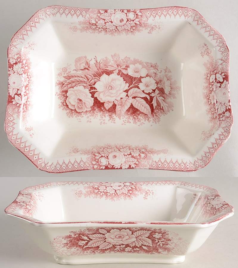 OWP1 10" Rectangular Vegetable Bowl by Old Waller-1