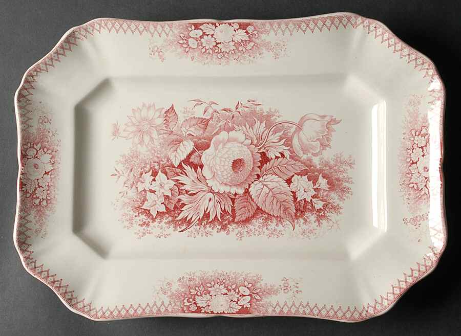 OWP1 14" Rectangular Serving Platter by Old Waller-1