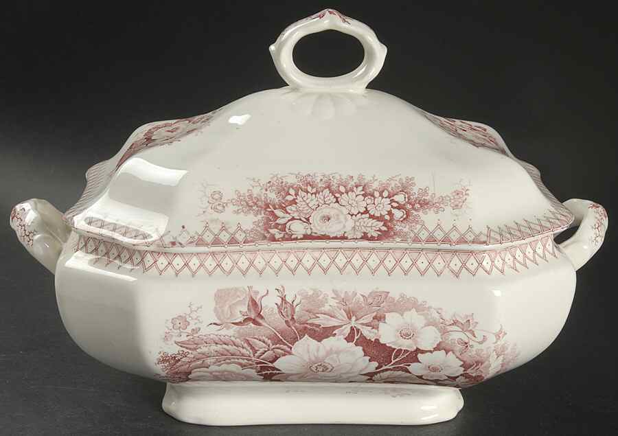 OWP1 Oval Covered Vegetable by Old Waller-1