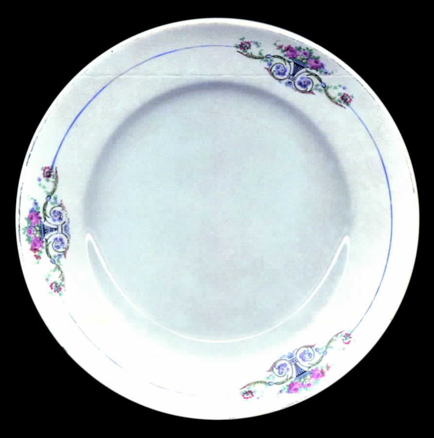 OWE15 Dinner Plate by Edward J Owen China-1