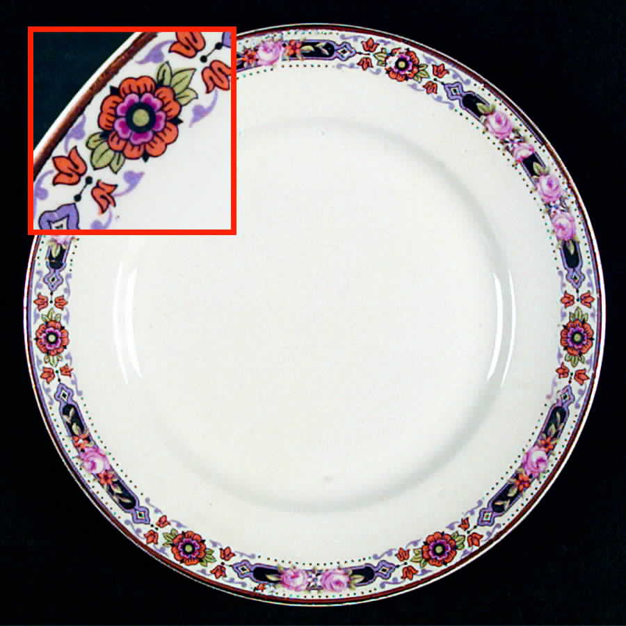 OWE10 Salad Plate by Edward J Owen China-1