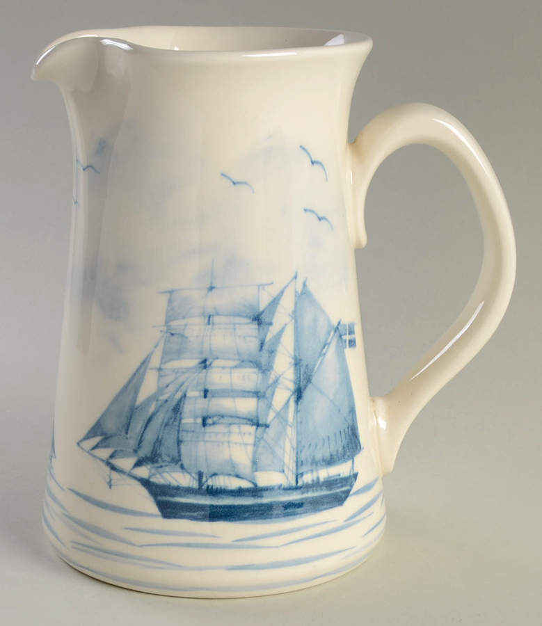 Nautical 64 Oz Pitcher by Oxney Green-1
