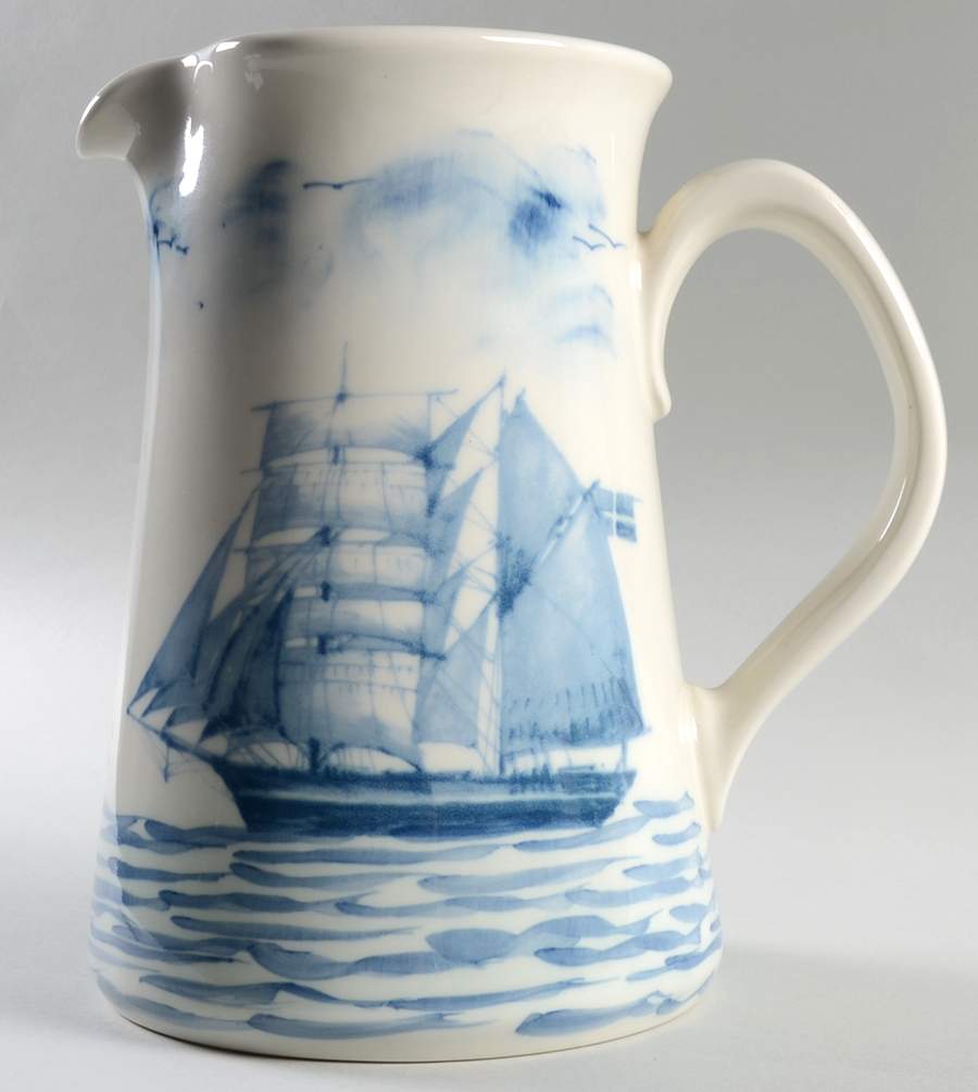Nautical 72 Oz Pitcher by Oxney Green-1