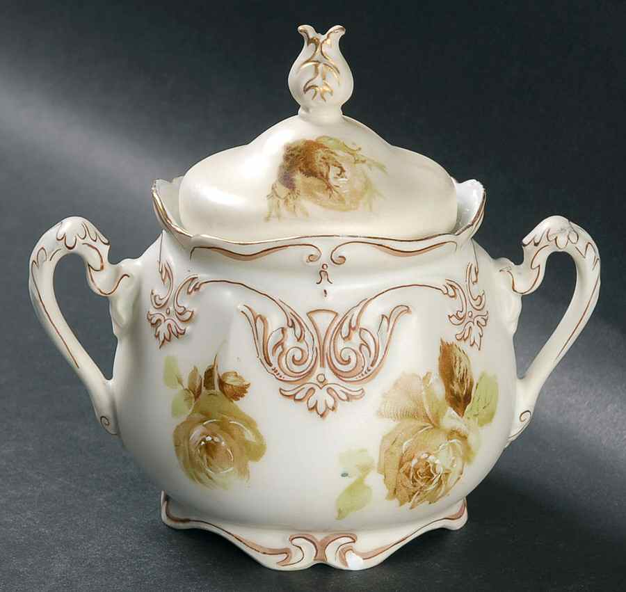 84 Sugar Bowl & Lid by Hermann Ohme-1