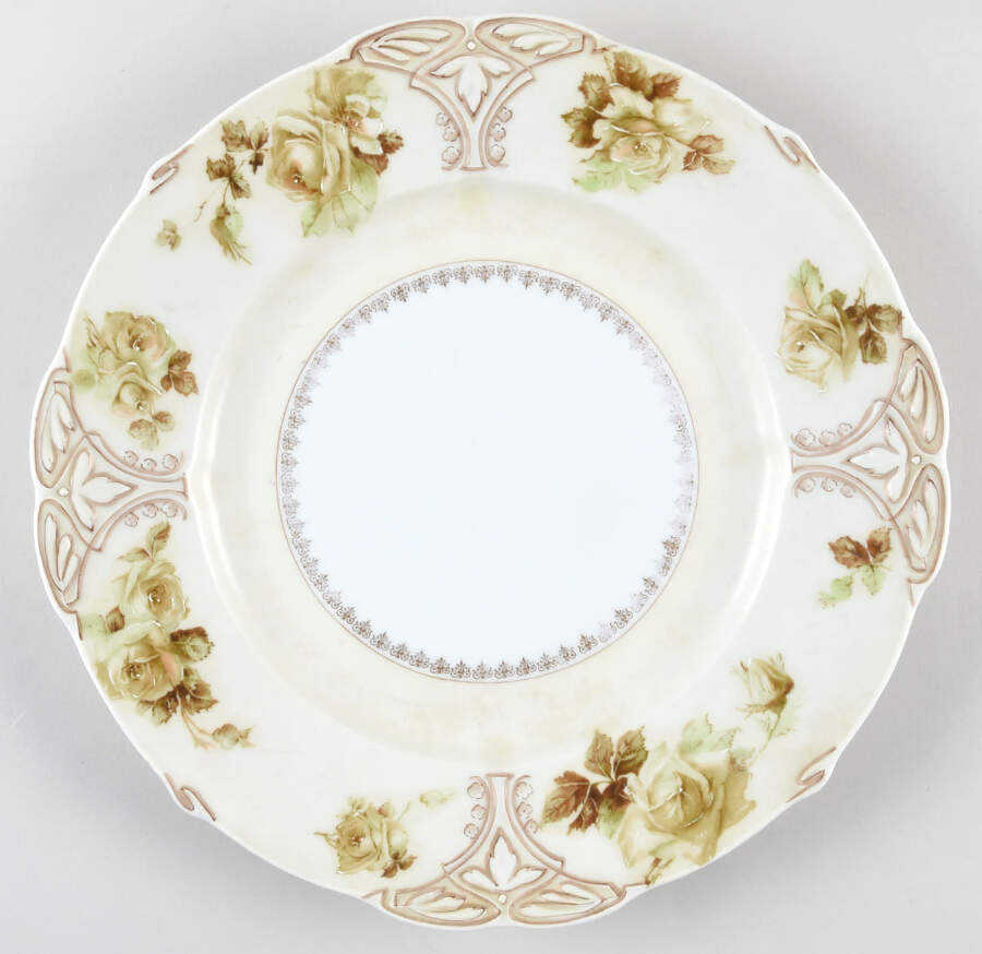16 (Clarion Shape) 12" Chop Plate (Round Platter) by Hermann Ohme-1