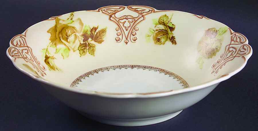 16 (Clarion Shape) 10" Round Vegetable Bowl by Hermann Ohme-1