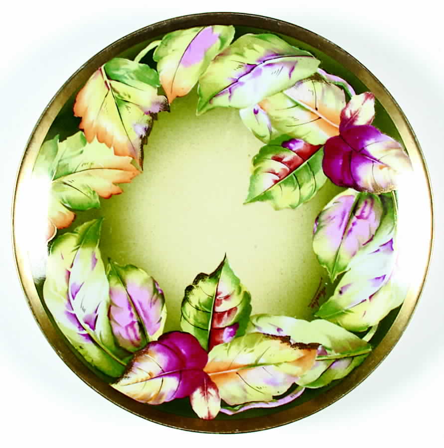 Autumn Leaves Dinner Plate by Oscar & Edgar Gutherz-1
