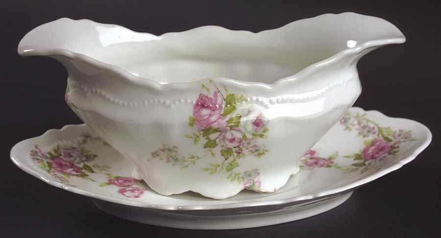 OSG146 Gravy Boat & Underplate by Oscar & Edgar Gutherz-1