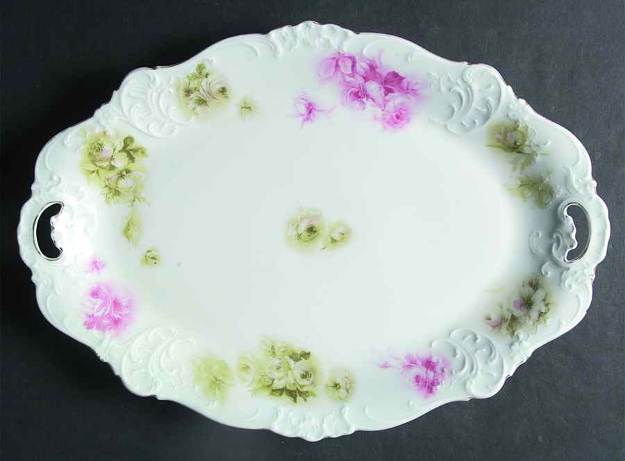 OHM44 14" Oval Serving Platter by Hermann Ohme-1