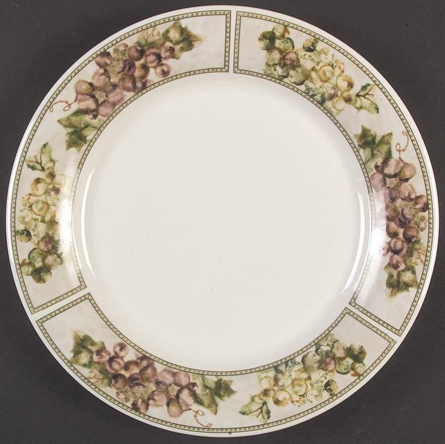 Tuscan Grapes Dinner Plate by Oneida-1
