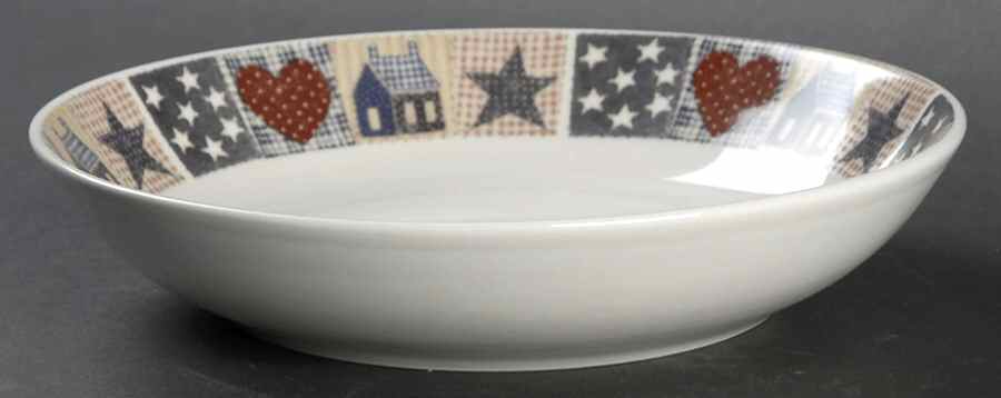 American Quilt Coupe Soup Bowl by Oneida-1