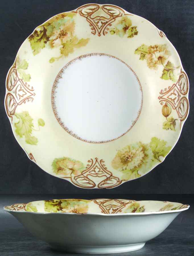 OHM183 9" Round Vegetable Bowl by Hermann Ohme-1