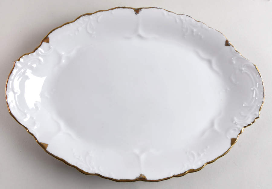 OSG180 13" Oval Serving Platter by Oscar & Edgar Gutherz-1