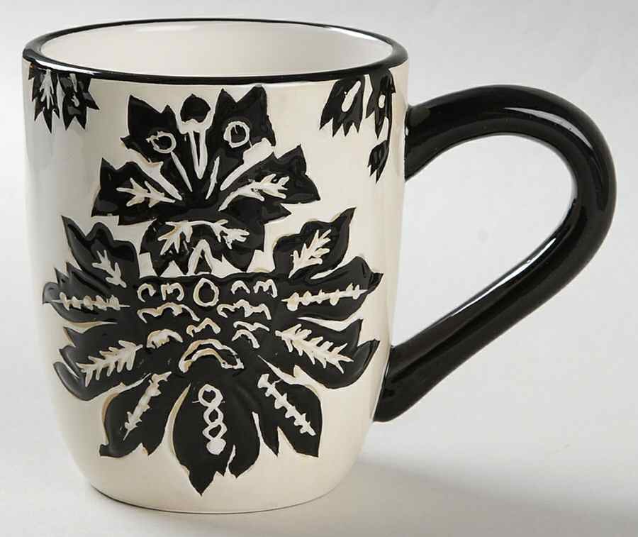 Silhouette Damask Mug by Oneida-1