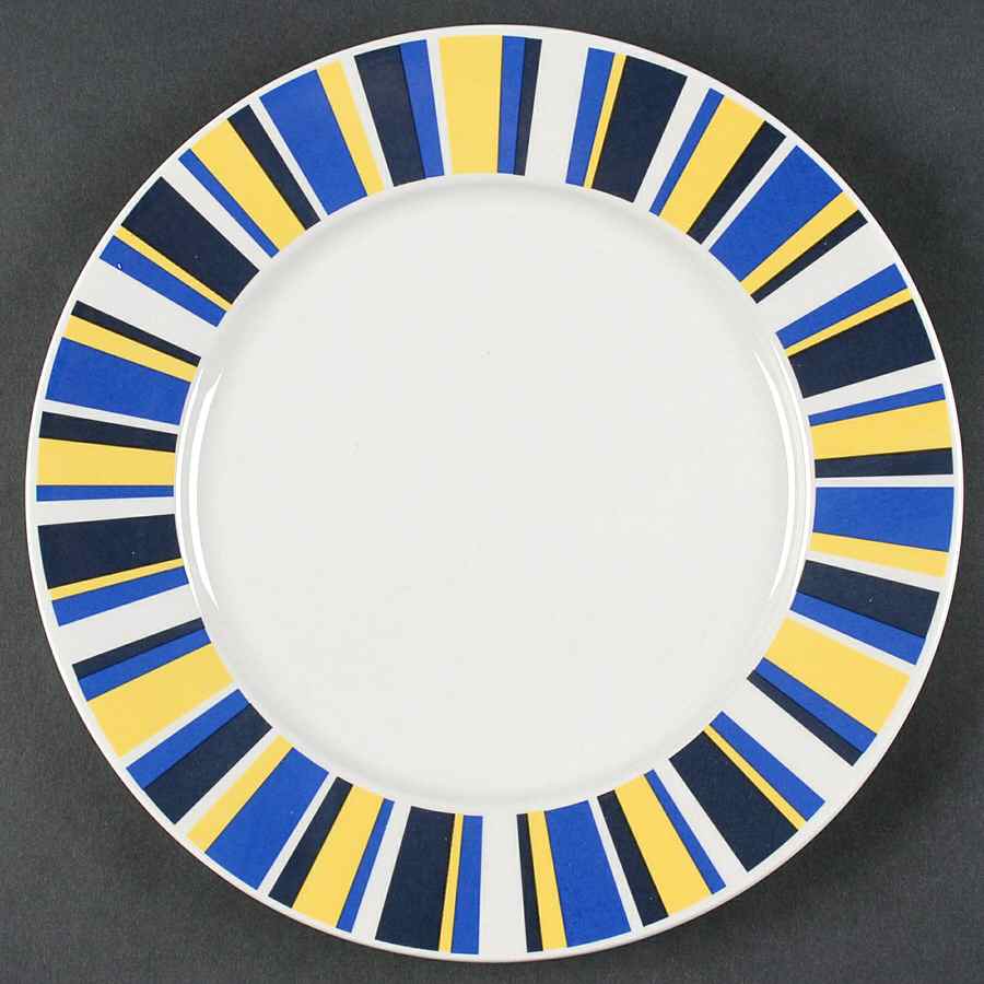 Hampton Stripe Dinner Plate by Oneida-1