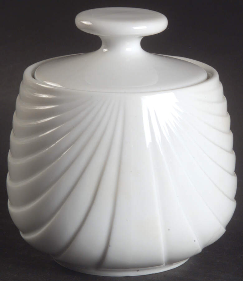 Ambria Sugar Bowl & Lid by Omni Ware-1