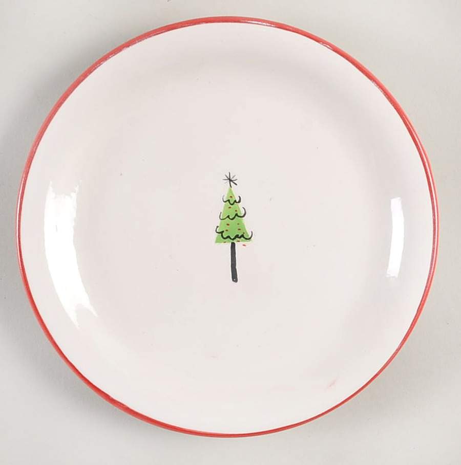 Holiday Friends Appetizer Plate by Omni Ware-1
