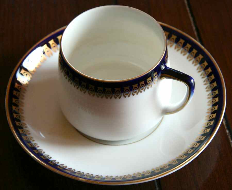 4408 Flat Cup & Saucer Set by Hermann Ohme-1
