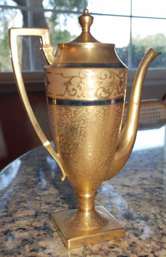 OSN6 Coffee Pot & Lid by Osborne (24 K)-1