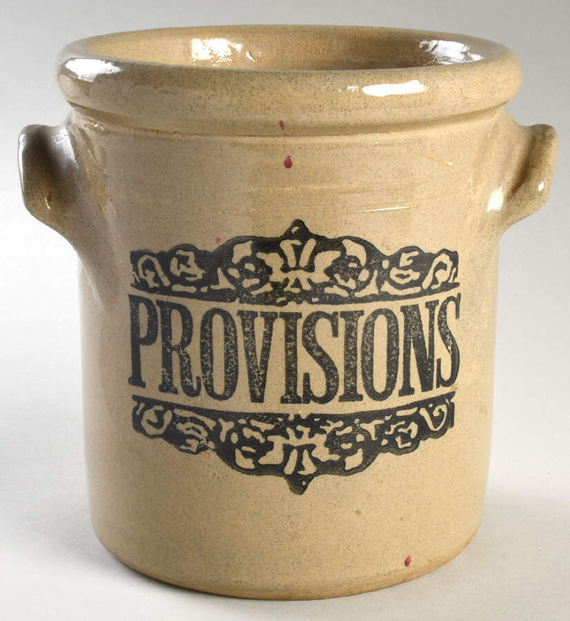 OIZ1 8" Storage Crock No Lid by Moira-1