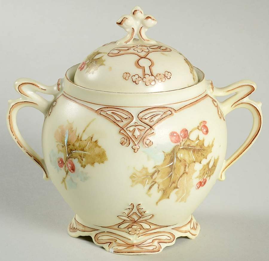 OHM126 Sugar Bowl & Lid by Hermann Ohme-1