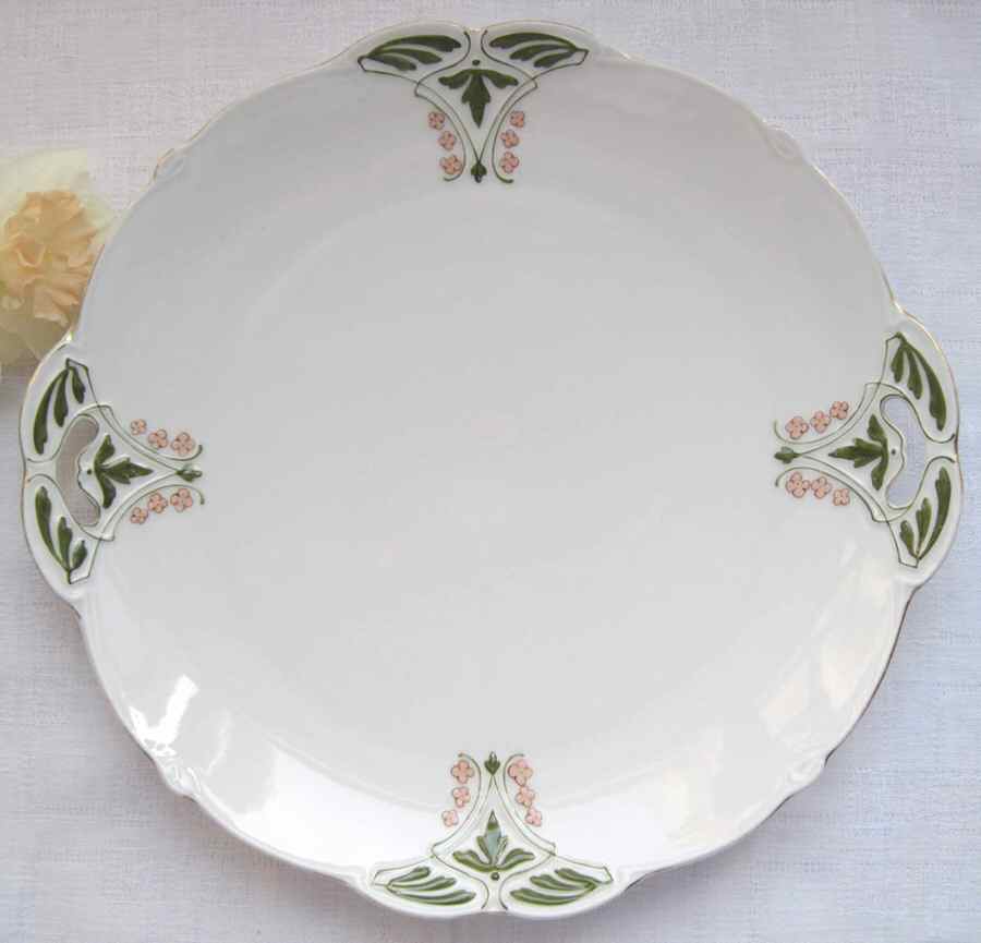 OHM141 Handled Cake Plate by Hermann Ohme-1