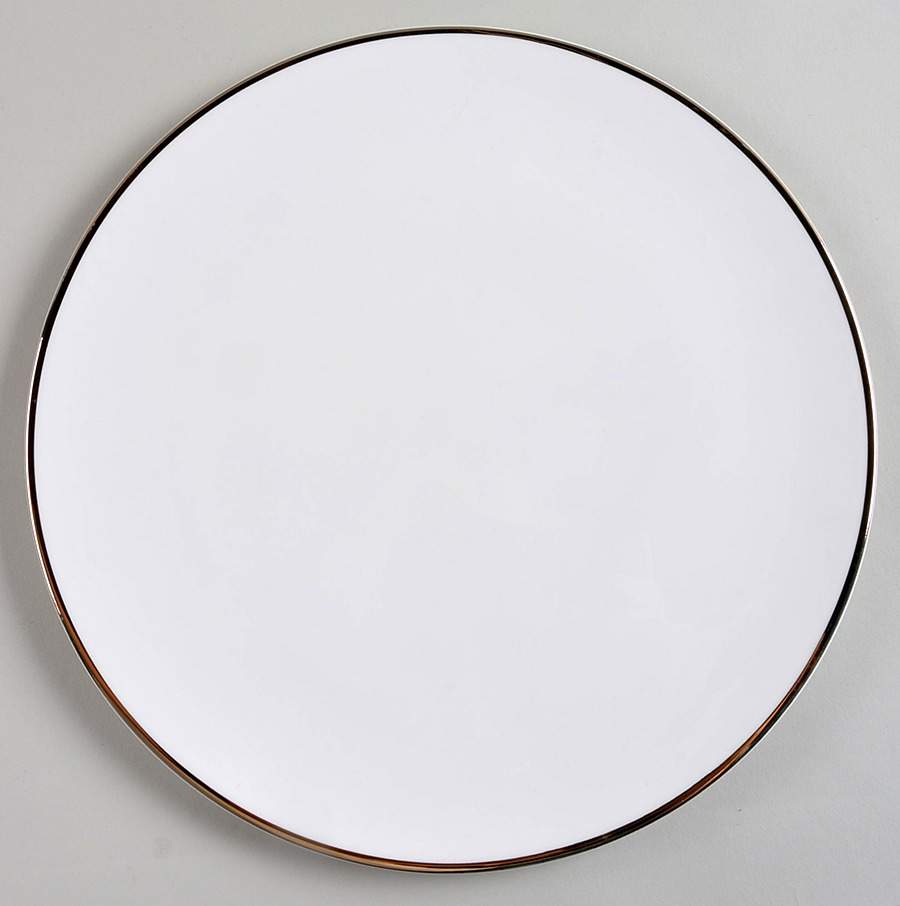 Madison (Gold Trim) Dinner Plate by Olivia & Oliver-1