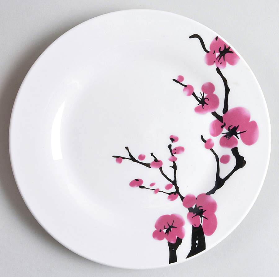 Sakura Petals Salad Plate by Oneida-1