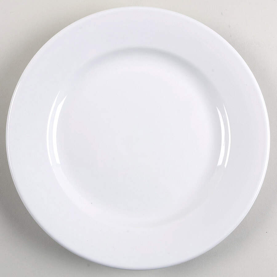 Buffalo China (White, Buffalo Mark) Dinner Plate by Oneida-1