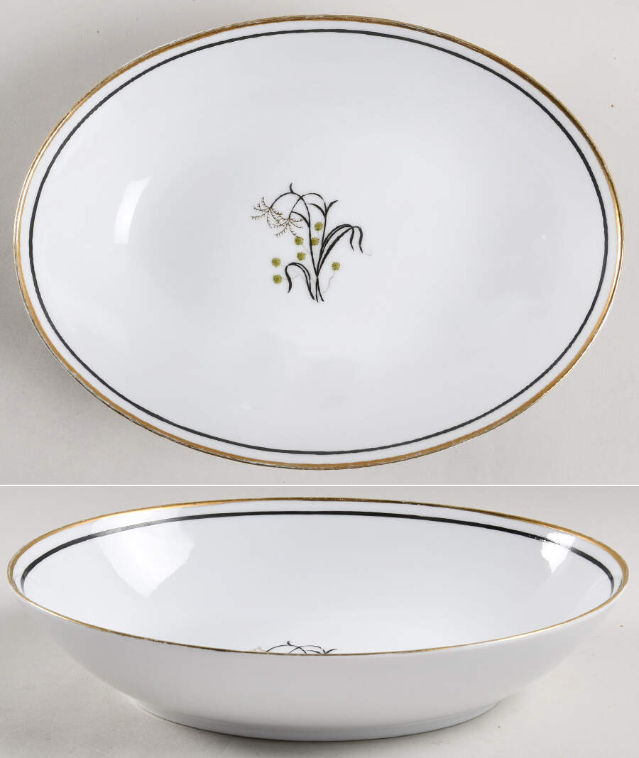 ORT16 10" Oval Vegetable Bowl by Orient China-1