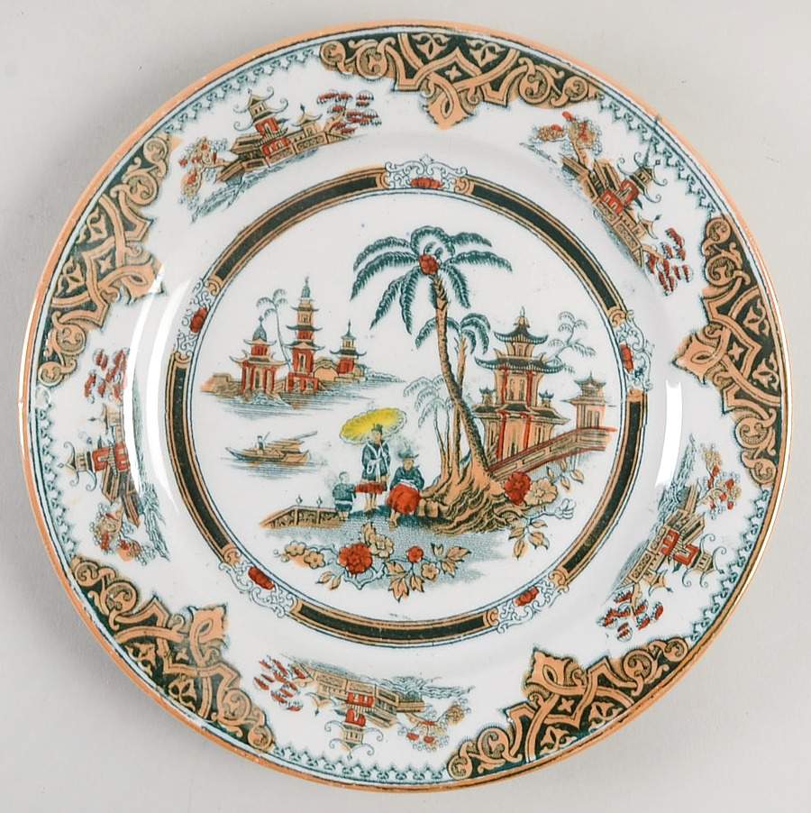 Honc Salad Plate by Petrus Regout & Co-1