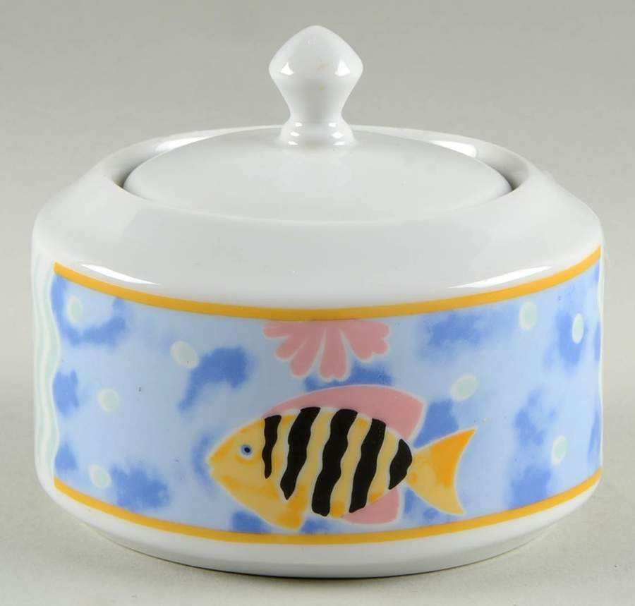 Catalina Sugar Bowl & Lid by Princeton Studios-1