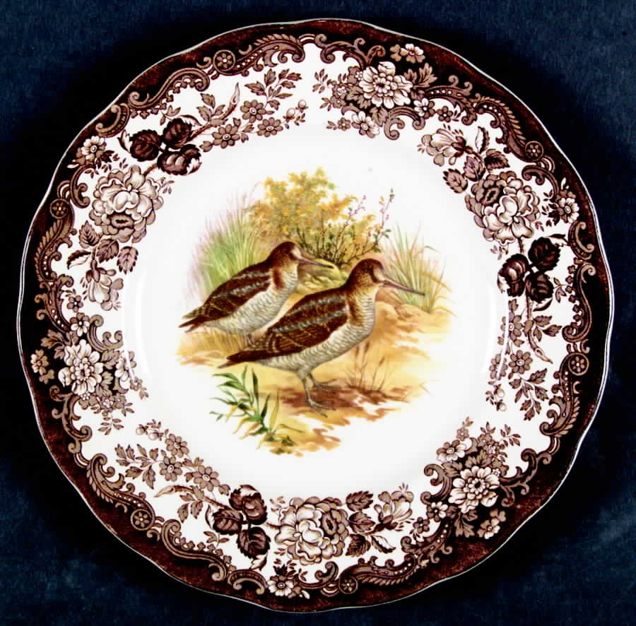 Game Series (Birds) Dinner Plate by Palissy-1