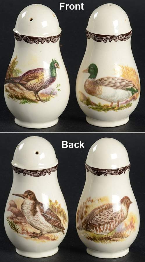Game Series (Birds) Salt & Pepper Set by Palissy-1