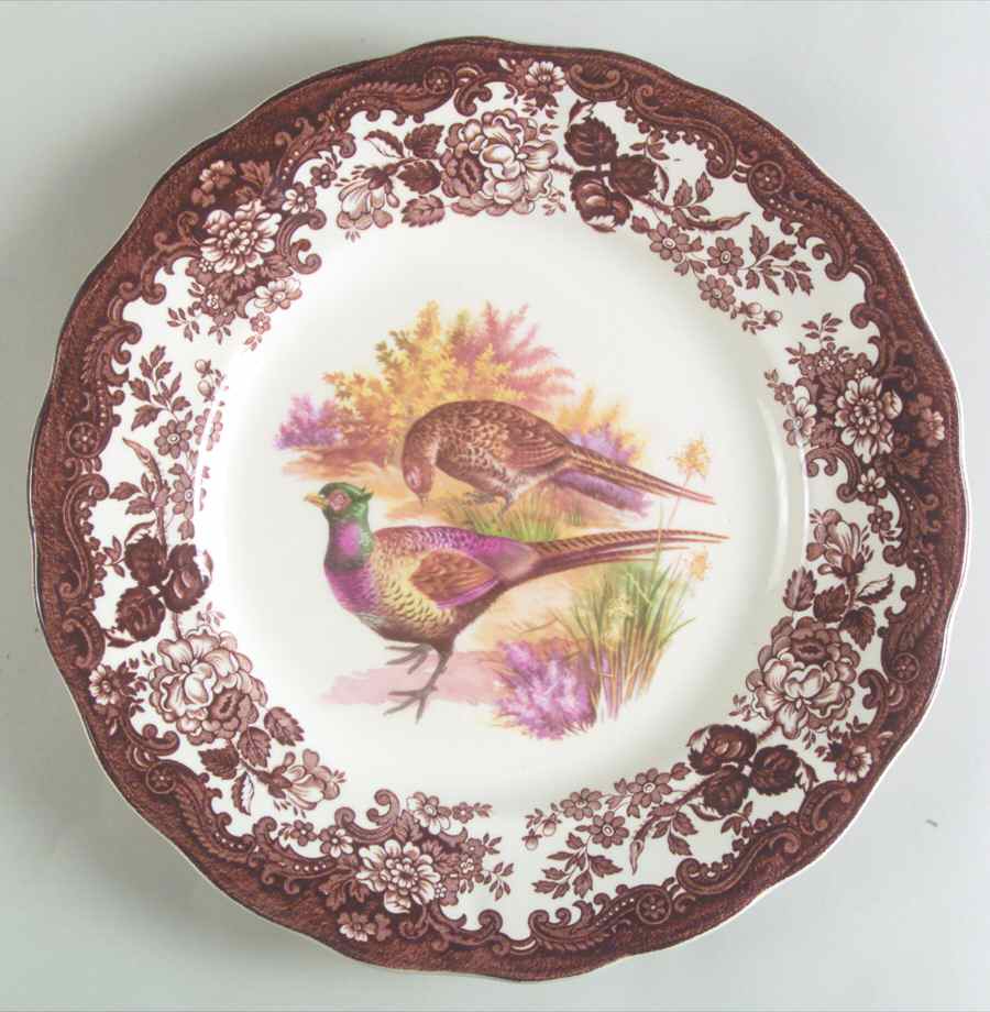 Game Series (Birds) Dinner Plate by Palissy-1