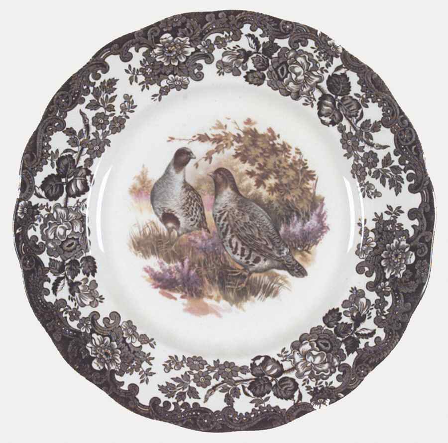 Game Series (Birds) Dinner Plate by Palissy-1
