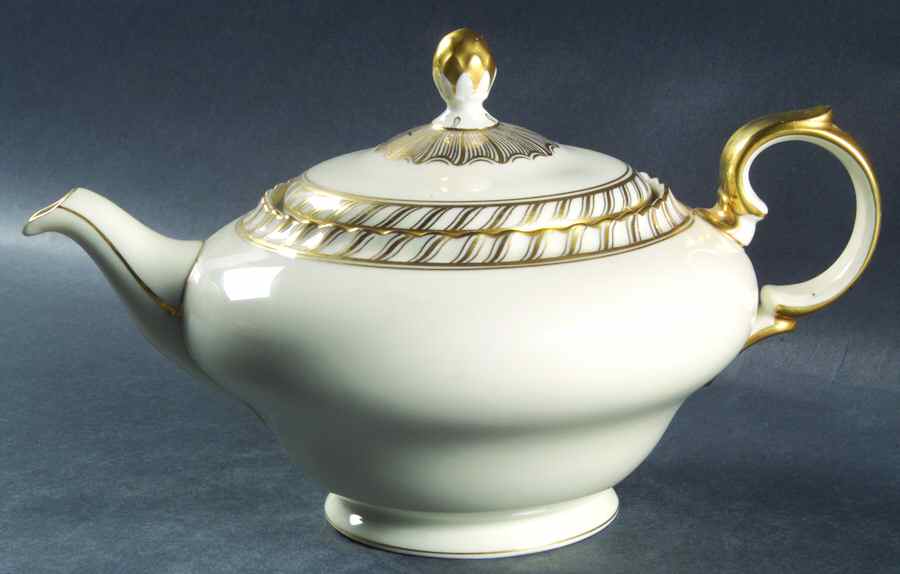 Jewel Teapot & Lid by Princess (Bavaria, Czech)-1