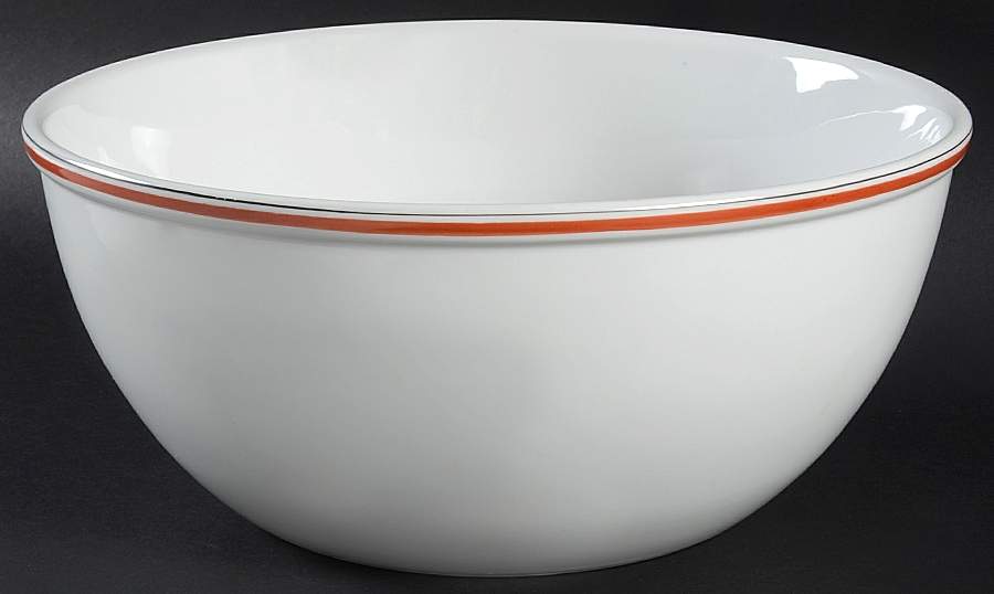 Bistrot Rust Orange 10" Mixing Bowl by Porcelaine d'Auteuil-1