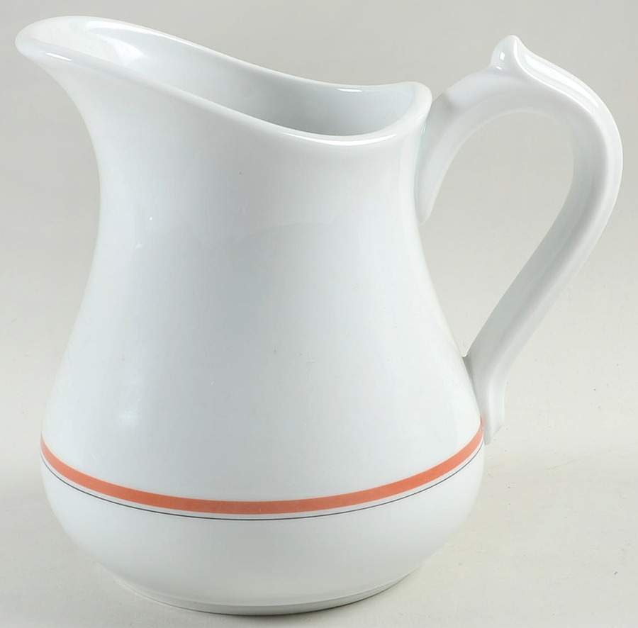 Bistrot Rust Orange 48 Oz Pitcher by Porcelaine d'Auteuil-1