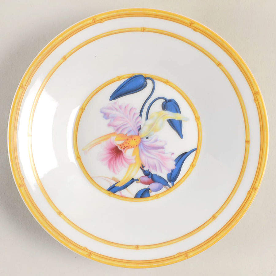 Aurore Tropicale Saucer by Porcelaine De Paris-1