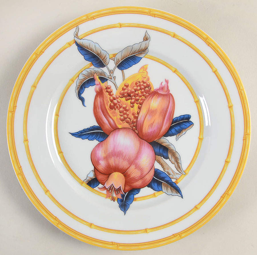 Aurore Tropicale Dinner Plate by Porcelaine De Paris-1