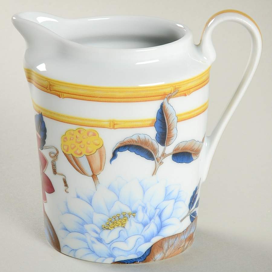 Aurore Tropicale Creamer by Porcelaine De Paris-1